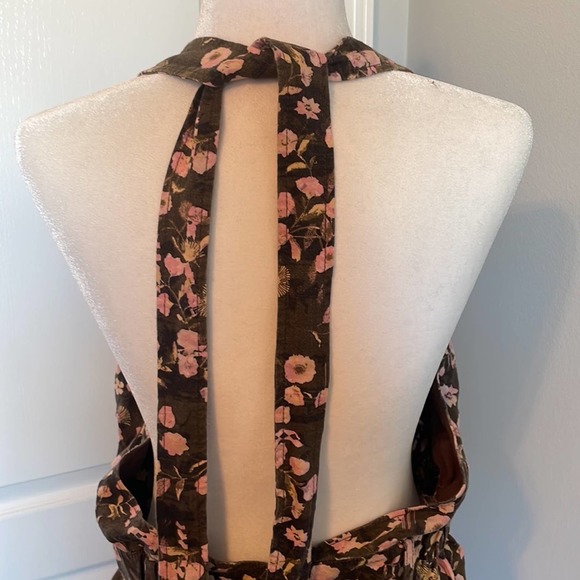 Free People Staying in Floral Jumper SZ 12 NWT MSRP $128 - Picture 7 of 7